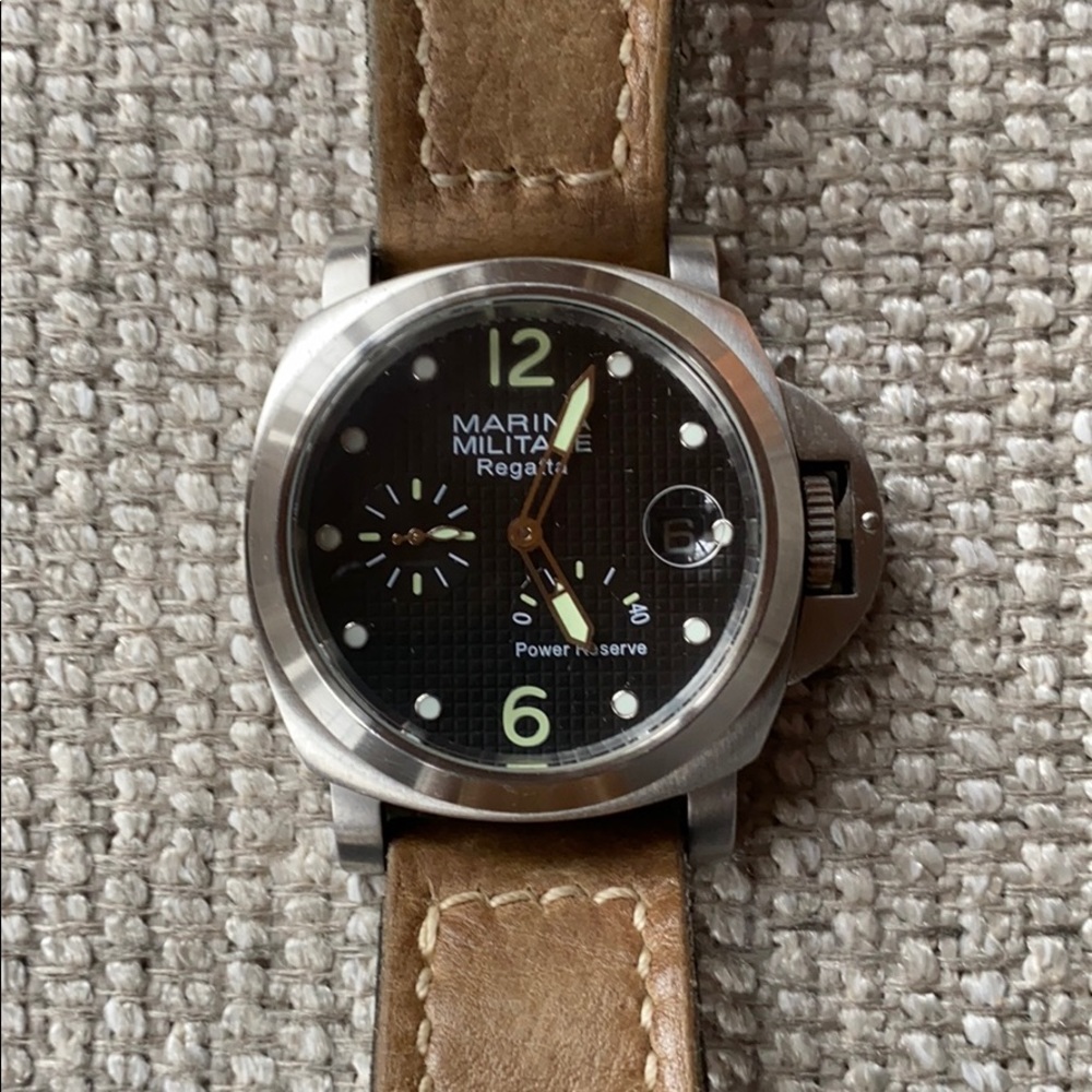Parnis 44mm Marina Militare Automatic